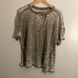 Distressed we the free tee